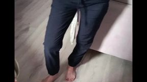 weting pants belly button fetish