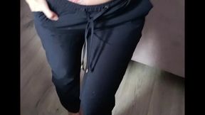 weting pants belly button fetish