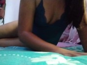 Jugando con bolas chinas