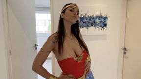 Wonderwoman loses her powers and gets fucked