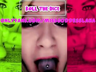 Roll the Dice Suck Your Sex-toy with Me the Online Game