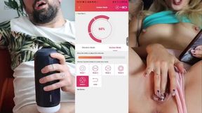 Remote Orgasm Control | Long Distance Cum with Svakom Flashlight