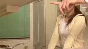 Japanese Wife fucked by Husband's friend