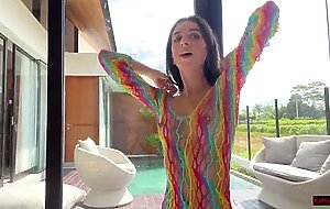 You have to fuck me hard if you want to work for my step daddy! - public cumwalk