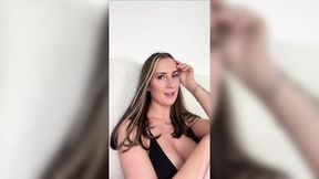 British MILF with big tits wields sleazy talk while joi