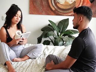 My stepsister lets me use her twat and cum inside her - Sofi Becker