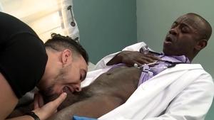 ExtraBigDicks: Interracial Gay Sex Scene starring Aaron Trainer