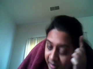 Livecam video chat with Indian aunty flashes her big tits