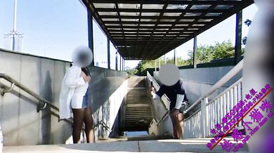 Chinese Slut Wife Destroyed By Stranger Front Homeless Gushing Cum