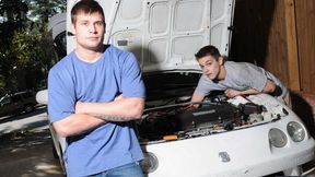 Hayden Drills Johnny's Tight Hole Until He Screams