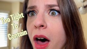 Too Tight To Contain: Kat Snow's Giantess Awakening (HD MP4) Kat Snow: Growth Fetish, POV Giantess, Clothes Destruction, Desperation, Ass shaking