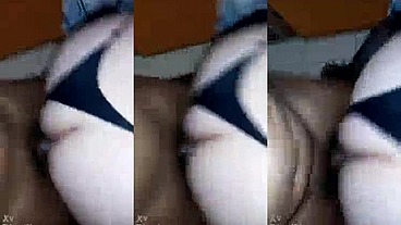 Eu que nem uma cadela levando vara no cuzinho