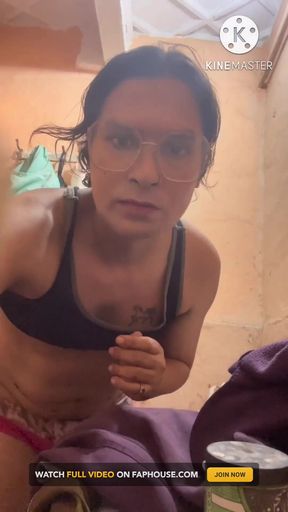 I Am Taking off My Dress and Having a Dirty Shower.