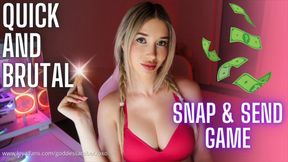 Quick and Dangerous Snap & Send Game