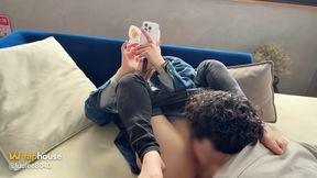 On a Married Woman Fiddling with Her Smartphone
