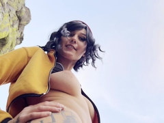 Brunette Solo Webcam Masturbation