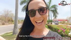 Creampie Unfall - Mann kommt zu schnell bei deutscher Skinny Milf Sextreffen