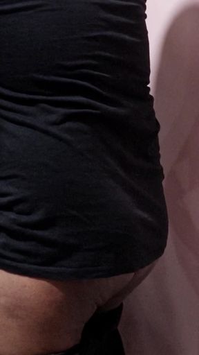 Big Ass Amateur Stepsister Standing Fuck in Kitchen Corner