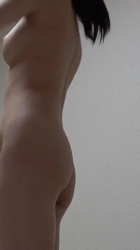 Apartment Room Japanese Girl with Nice Boobs Change Clothes Tiny Bikini   Clip 1