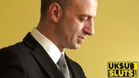 UKSubSluts com - Honesty's cum eating and domination by daddy Pascal
