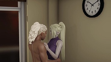 Ino yamanaka x black cock FPOV