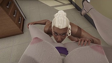 Ino yamanaka x black cock FPOV