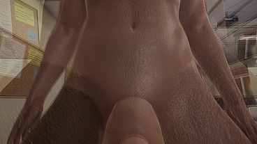 Ino yamanaka x black cock FPOV