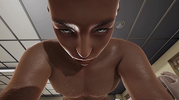 Ino yamanaka x black cock FPOV