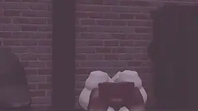 Tomboy gets BBC in roblox condo