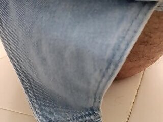 Young man strips for you and that makes him horny.