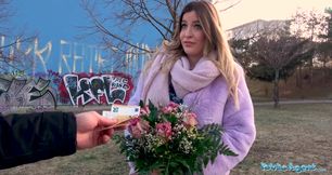 Sexy Stranger Refuses $100 and $200, but $300 Opens Her Legs