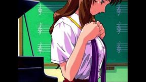 Retro Anime Game Romance – Hot Hentai Couple Enjoy Intense 8-Minute Session