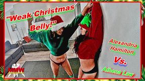 Weak Christmas Belly! WMV