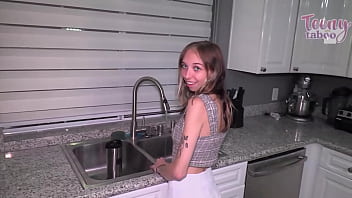 StepDad Seth Fucks Breezy Bri As Soon As His Wifes&#039_ Away From Home!