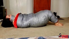 Babysitter Bettie Blanket Mummified and Miserable (MP4 Format)