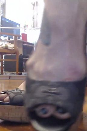 Feet in Wedgies