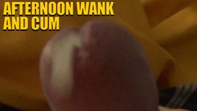 First Afternoon Wank with Cum