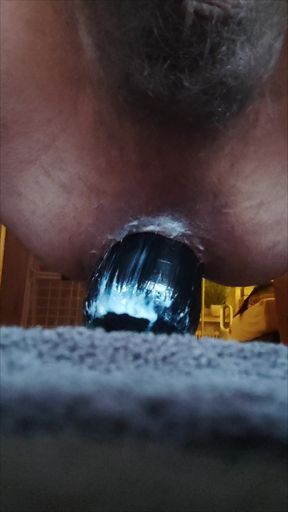 Thick juicy butt plug ridden