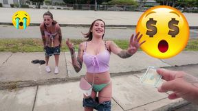 Sexy - Wild Girl Anna Chambers Twerks For A Ride On The Bang Bus