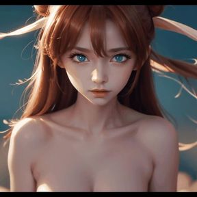 AI generated Asuka Langley