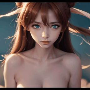 AI generated Asuka Langley