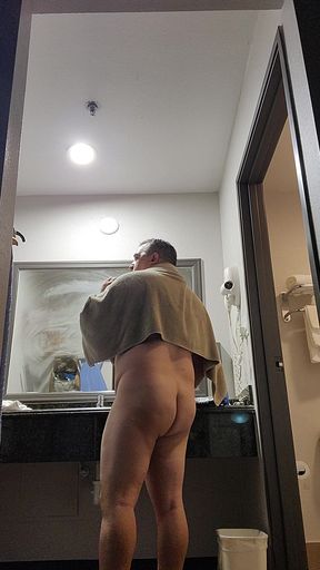 Getting ready for work