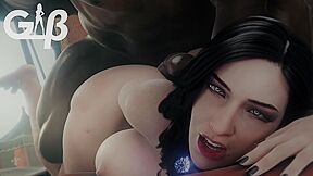 Yennefer Phat Dort Pounded The Witcher Artist (generalbutch)