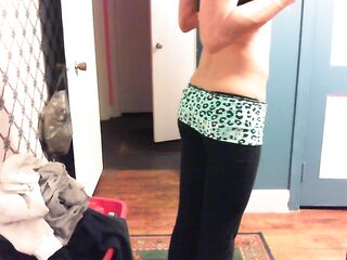 Tranny femdom-goddess KimberlyGeorge yoga panties ~KimberlyGeorge~