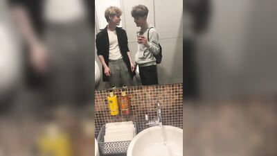 Twink, 18 Year Olds in the Library Bathroom