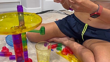 Piss Run on a Marble Run