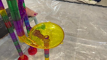 Piss Run on a Marble Run
