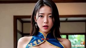 Fucking stepmom with big ass and big tits | Anal with tight ass and orgasm pussy | Virtual Sex [AI generated]