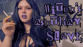 Witch's Ashtray Humiliation: Smoke and Submission