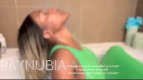 Soaked & Sensual: My Curves Can’t Hide Wet and messy wet clothes wet hair wedgie moans shower